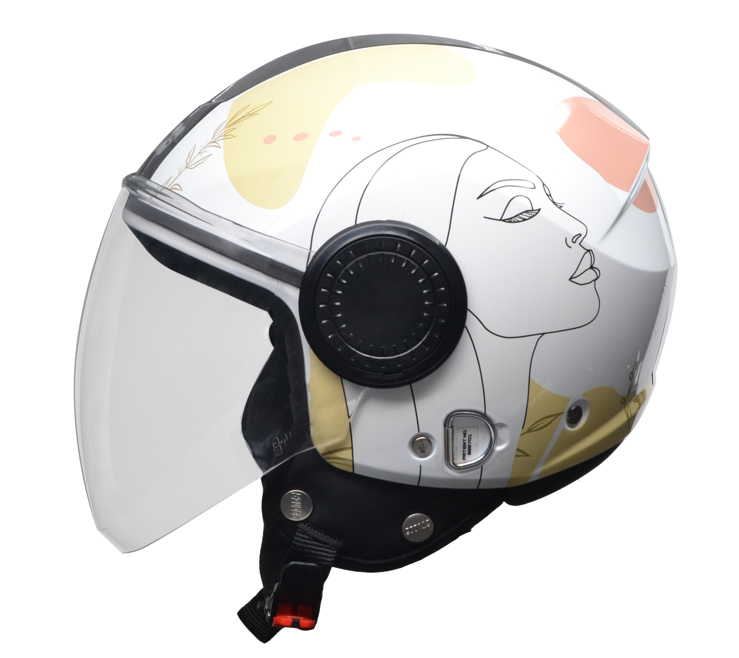 urban super d3 open face helmet