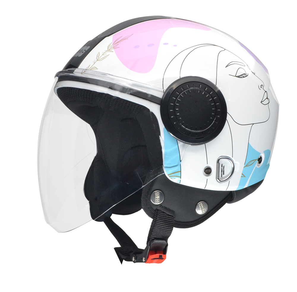 urban super d3 open face helmet