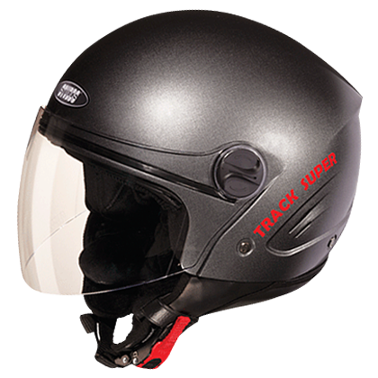 studds track super open face helmet